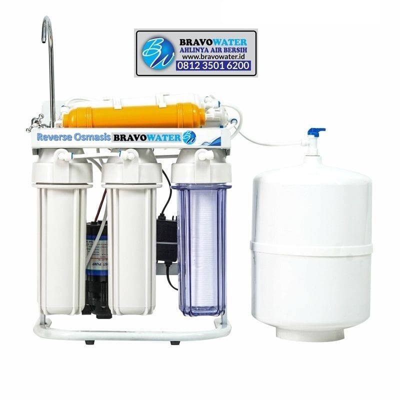 MESIN RO UNDERSINK 100 GPD (5 STEP PURE): Pemurni Air Minum Kapasitas Besar – Murni, Higienis & Bebas Galon (Full Set)