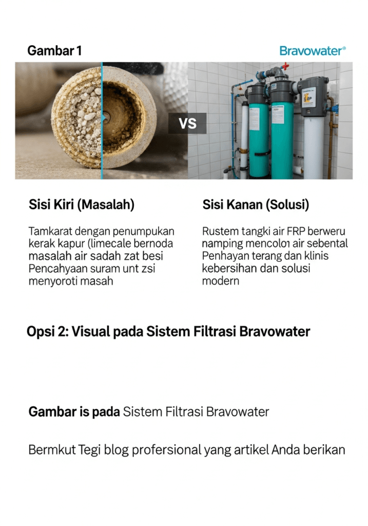 Panduan Lengkap Mengatasi Masalah Air Kapur dan Zat Besi Tinggi pada Air Sumur Bor