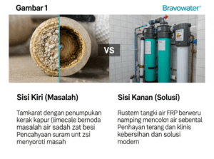 Panduan Lengkap Mengatasi Masalah Air Kapur dan Zat Besi Tinggi pada Air Sumur Bor